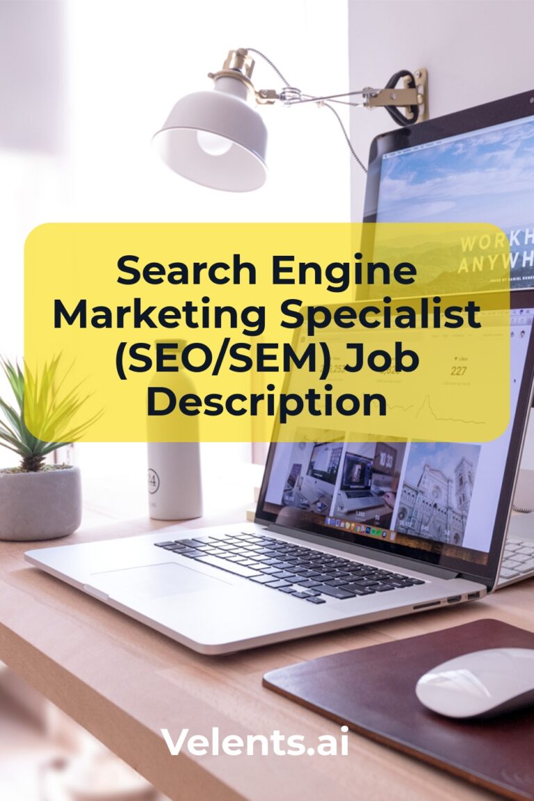 Search Engine Marketing Specialist (SEO/SEM)